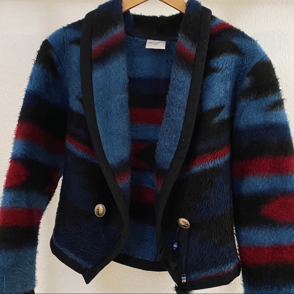 [Yumaland] Vintage Western Style Fleece Jacket